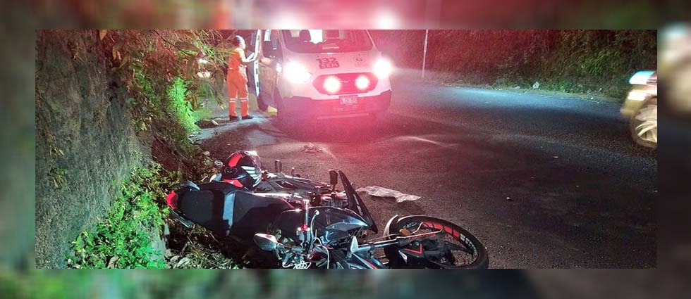 Un lesionado tras accidente vial carretera a Los Planes de Renderos