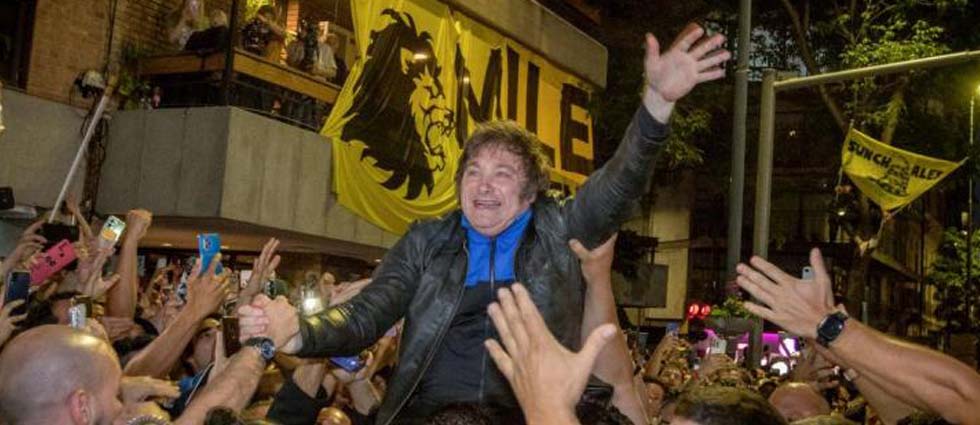 Javier Milei, nuevo presidente de Argentina