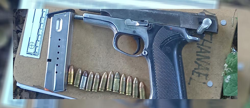 Denuncia ciudadana permite ubicar un arma de fuego abandonada