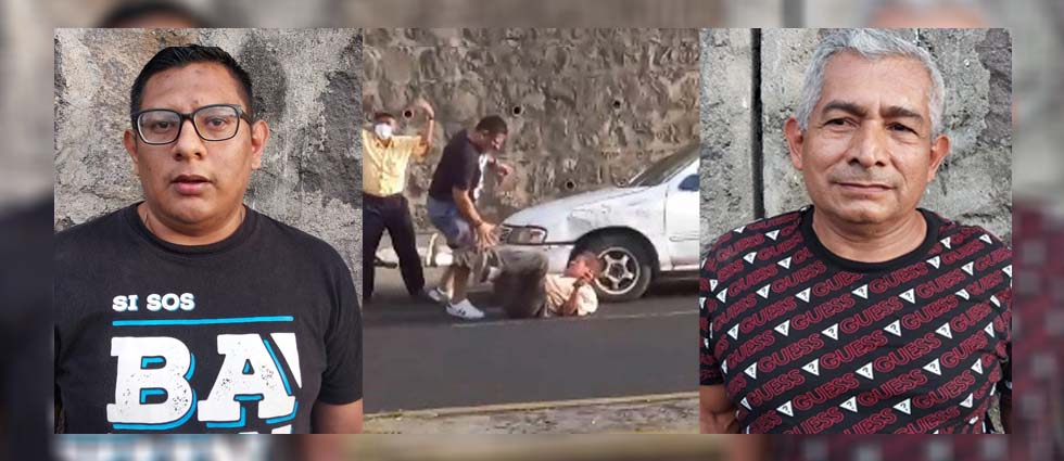 Arrestan a sujetos que vapulearon a un señor de la tercera edad por intolerancia en la vía