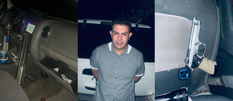 Capturan al alcalde de Yayantique por conducir ebrio