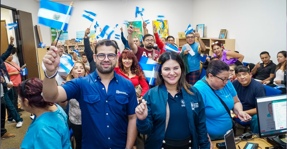 Salvadoreños en el exterior podrán votar desde el 6 de enero del 2024