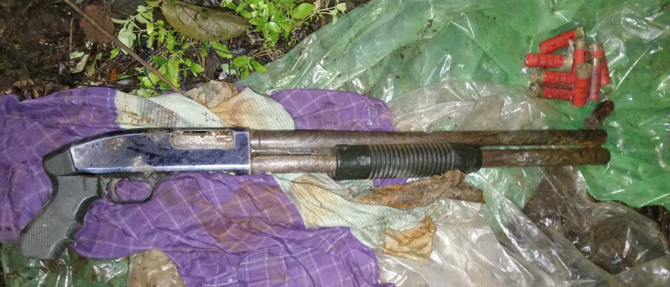 Militares localizan escopeta y municiones que pandilleros abandonaron en Cabañas