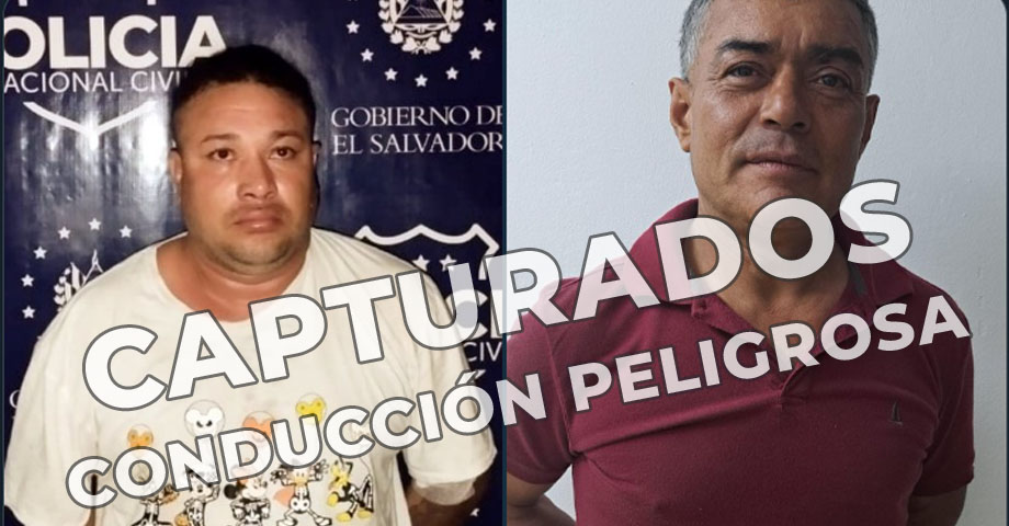 Sujetos que manejaban ebrios son puestos tras las rejas