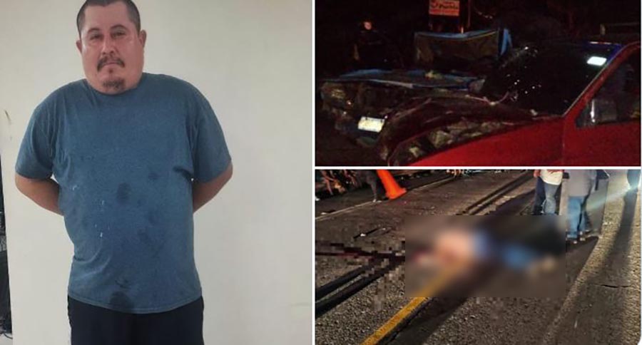 Capturan a conductor borracho que provocó la muerte de mujer en La Paz