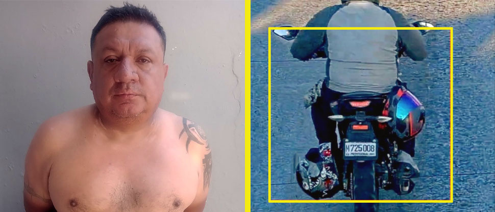 Capturan a sujeto que robaba cascos de motociclistas en Soyapango 