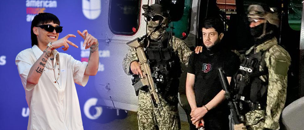 Sale a la luz supuesta relación entre Peso Pluma y jefe de seguridad del “Chapo” Guzmán