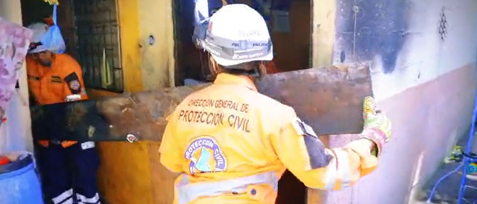 Fuga de gas provoca incendio en vivienda en Cuscatancingo