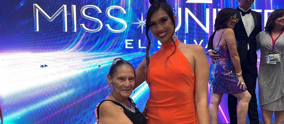 Yajaira logró acreditarse para la sala de prensa de Miss Universo 2023