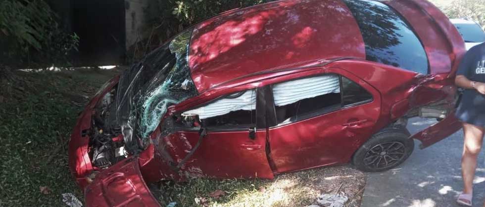 Reportan fuerte accidente vial en autopista a Comalapa