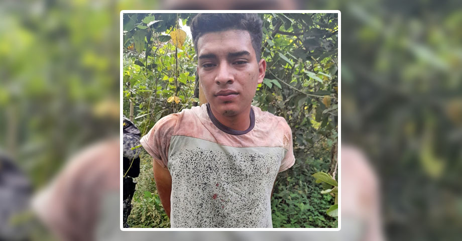 Efectividad policial permite la captura de sujeto que apuñaló a su propio padre en Cuscatlán