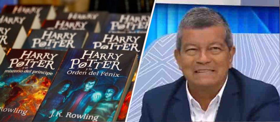 Chino Flores critica que nueva Biblioteca Nacional tenga libros de Harry Potter