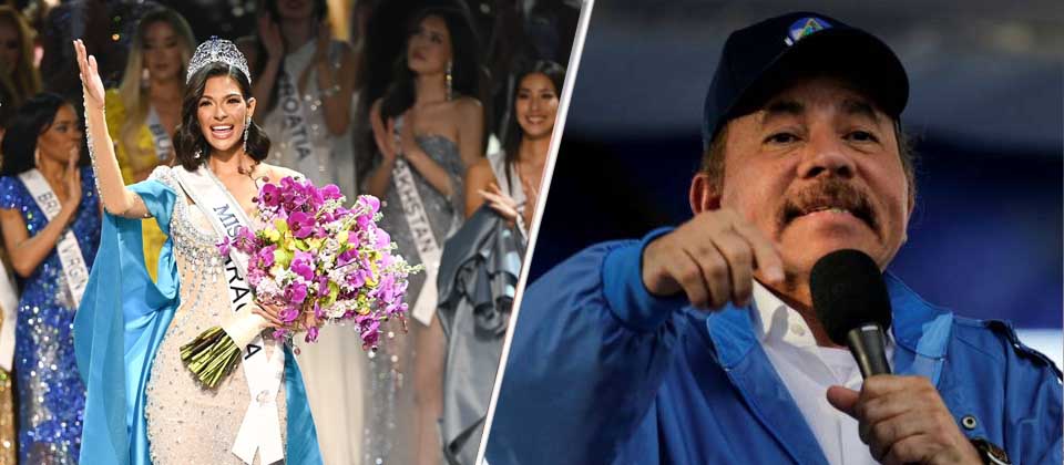 Daniel Ortega guarda silencio y no felicita a nueva Miss Universo 2023