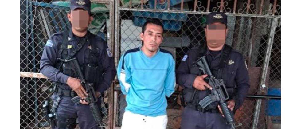 Capturan a peligroso miembro de la MS con antecedentes criminales