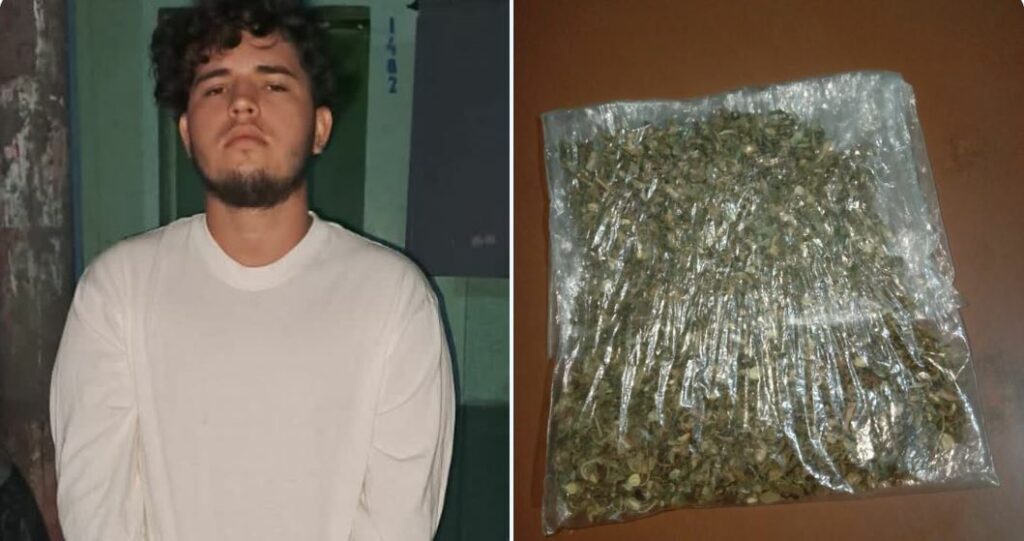 Capturan a distribuidor de droga en Chalatenango