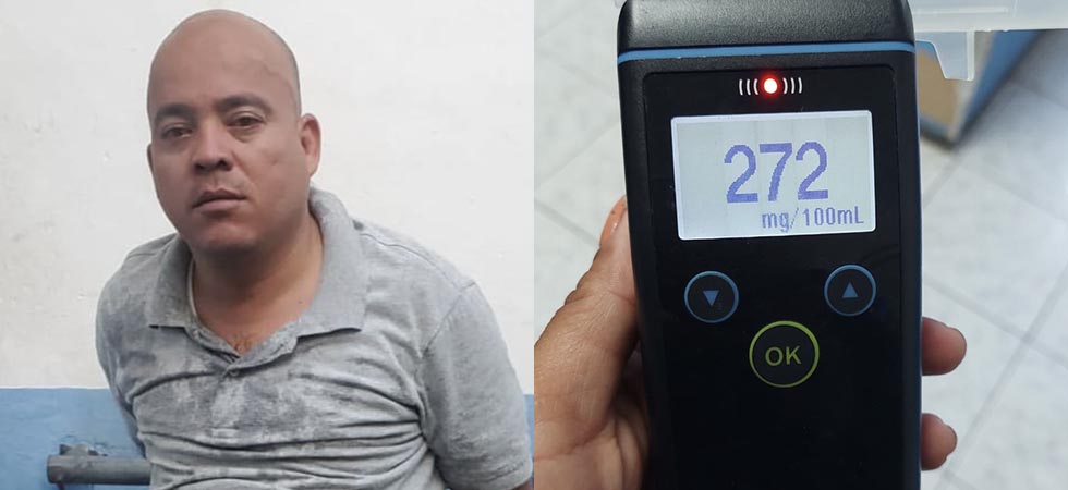 Capturan a conductor borracho que lesionó a un niño en Santa Ana