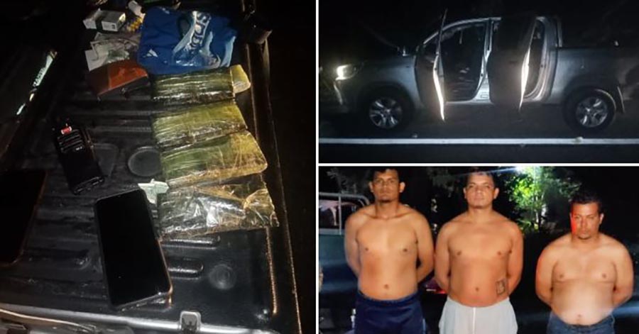 Soldados detienen a sujetos que transportaban $38 mil sin justificar su procedencia