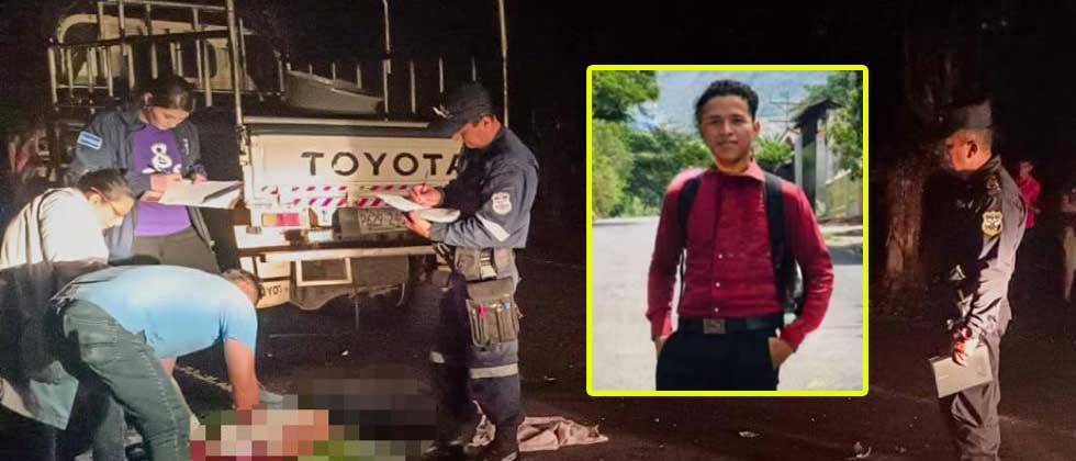 Él era el jovencito de 17 años que falleció tras accidentarse en la moto