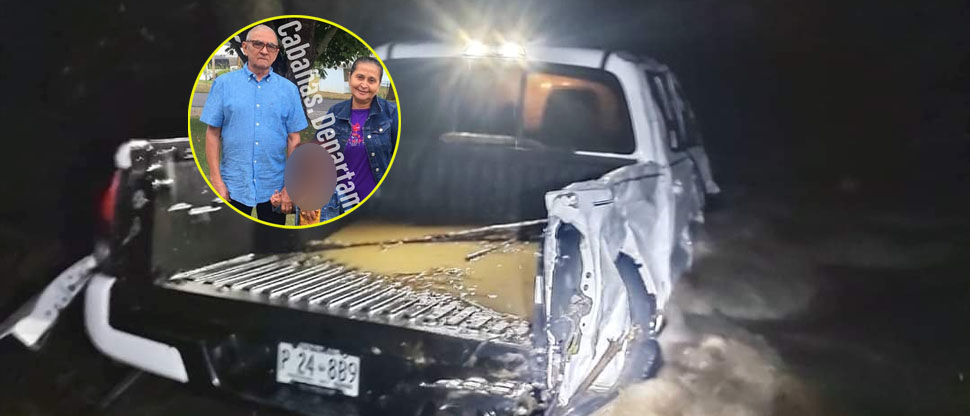 Identifican a esposos que fallecieron tras ser arrastrados por la corriente de un río en San Miguel  