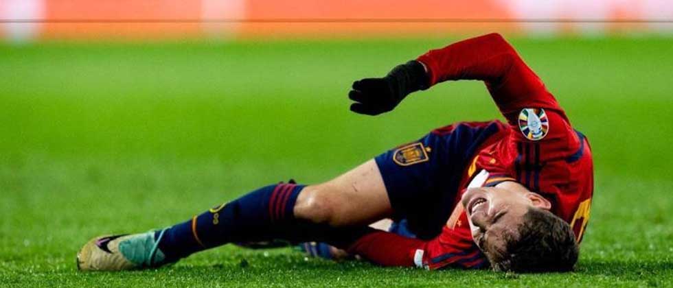 Gavi sufre rotura de ligamento cruzado y estará fuera al menos ocho meses