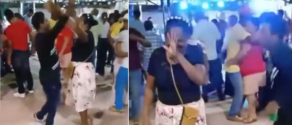 Murió bailando: Un infarto le quitó la vida a mujer que festejaba en su pueblo