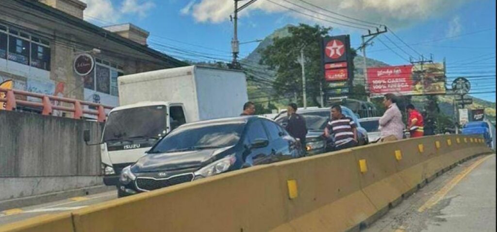 Se registra múltiple accidente esta tarde en avenida Masferrer Norte
