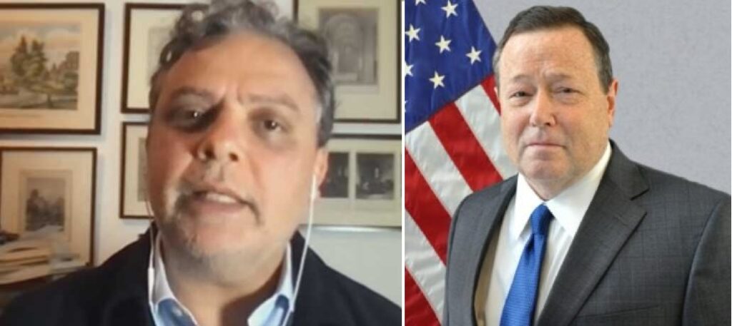 Director de El Faro se molesta con embajador de EEUU por afirmar que elecciones en El Salvador serán libres