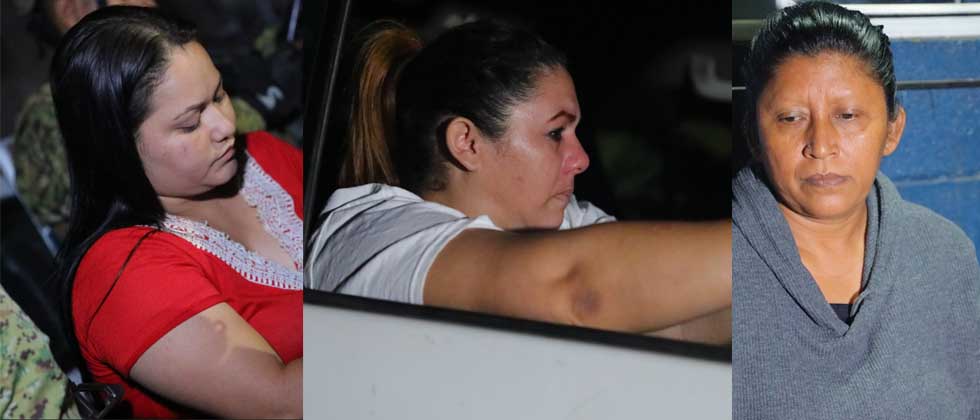 Capturan a varias mujeres vinculadas con grupos criminales en Santa Ana