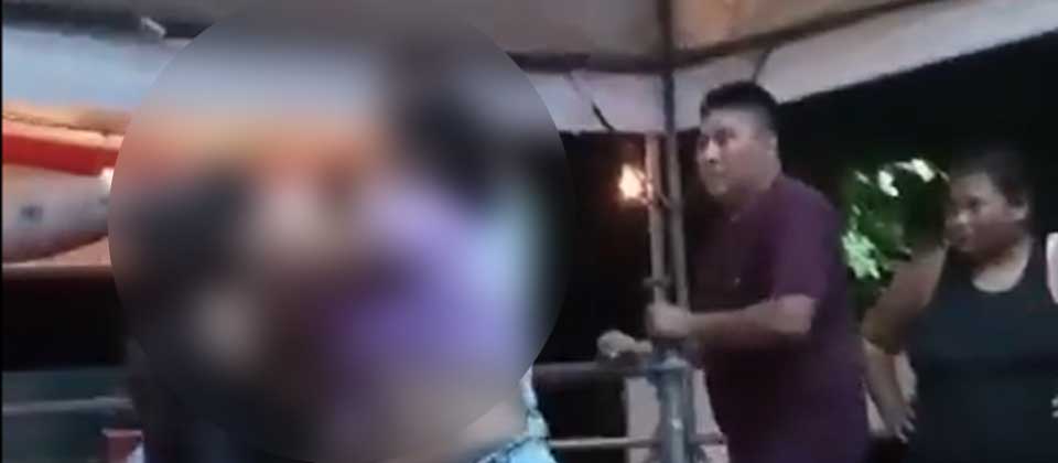 Viralizan pelea de dos mujeres borrachas en San Miguel