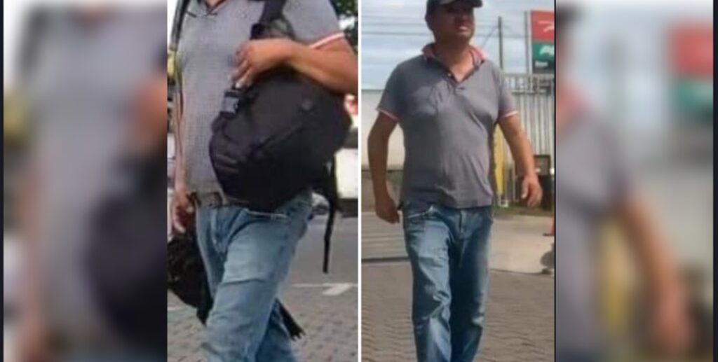 Captan a sujeto que abrió vehículo estacionado y se robó maletas con equipo de fotografía y video