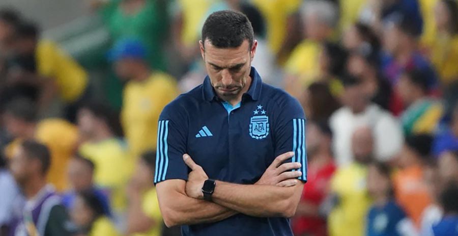 Scaloni pone en duda su continuidad al frente de Argentina