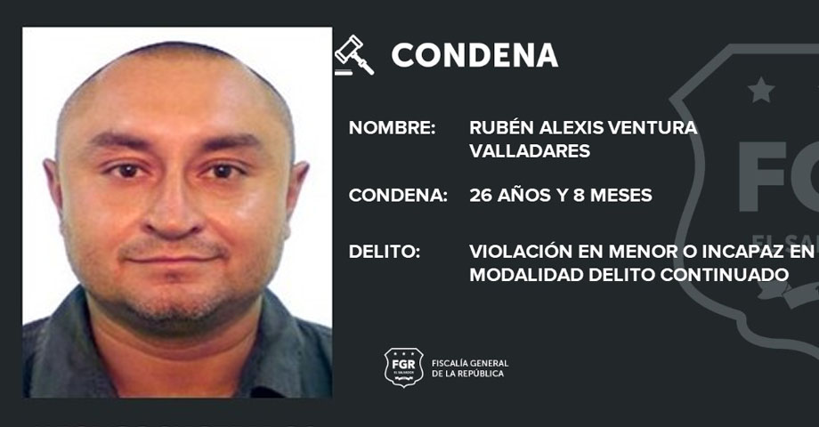 Sujeto pasará varias décadas en la cárcel por abusar de una niña de 6 años
