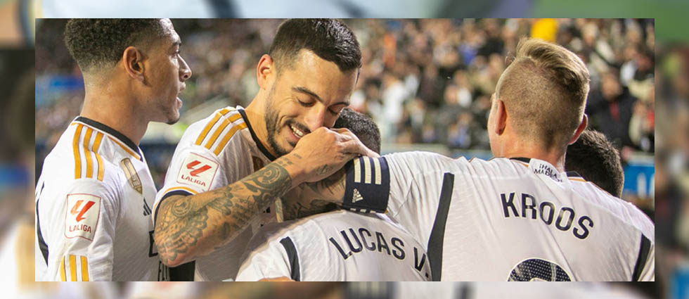 El Madrid gana en el 90+2′ con un jugador menos y acaba como líder