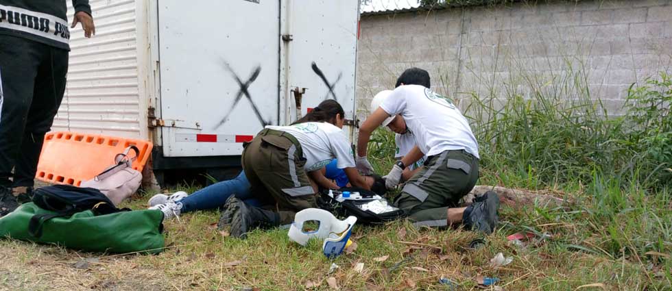 Menor resulta lesionada tras accidente en la carretera de Oro