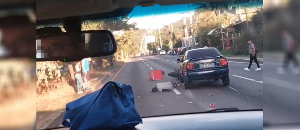 Conductor acaba lesionado tras fuerte accidente en San Marcos