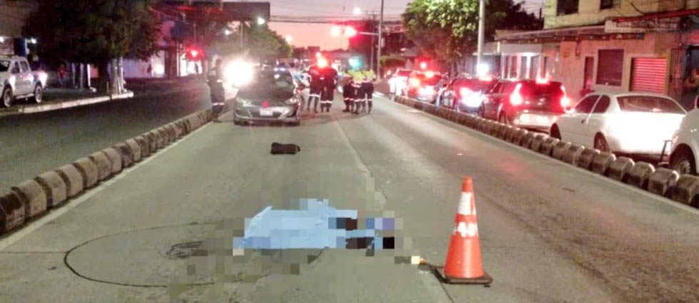 Hombre muere tras ser arrollado en las inmediaciones del Parque Infantil