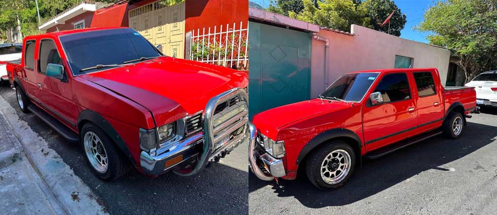 CACHADA: Venden Nissan año 95 en market place en $8,800