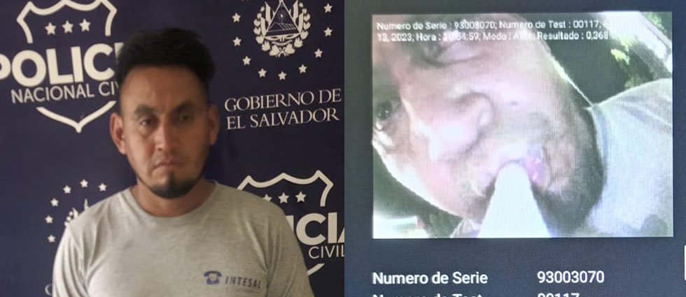 Detienen a ebrio que ocasionó un accidente de tránsito: registró 368° de alcohol