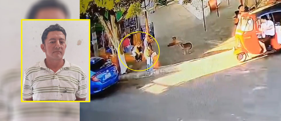 Capturan a sujeto tras hurtar una caja de productos a una vendedora en La Paz