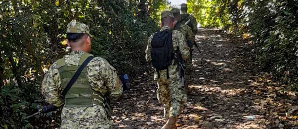 Militares patrullan zonas rurales del país para evitar crímenes