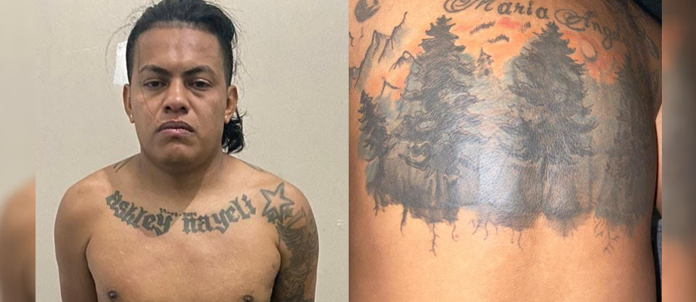 Arrestan a homeboy de la MS que ocultó sus tatuajes con otro diseño