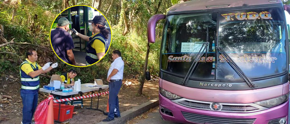 Intensifican controles antidoping para detectar conductores temerarios en el transporte colectivo