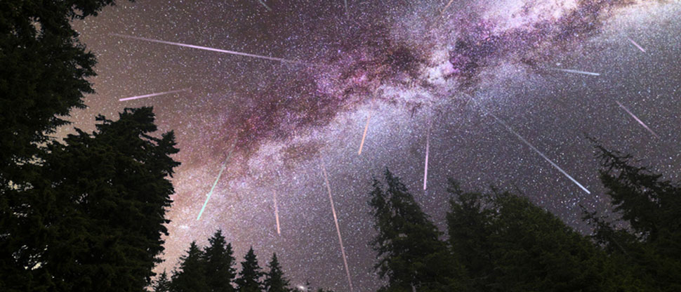 Esta noche será visible la última lluvia de estrellas del año