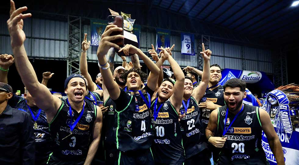 Metapán gana por primera vez el título de la Liga Mayor de Baloncesto