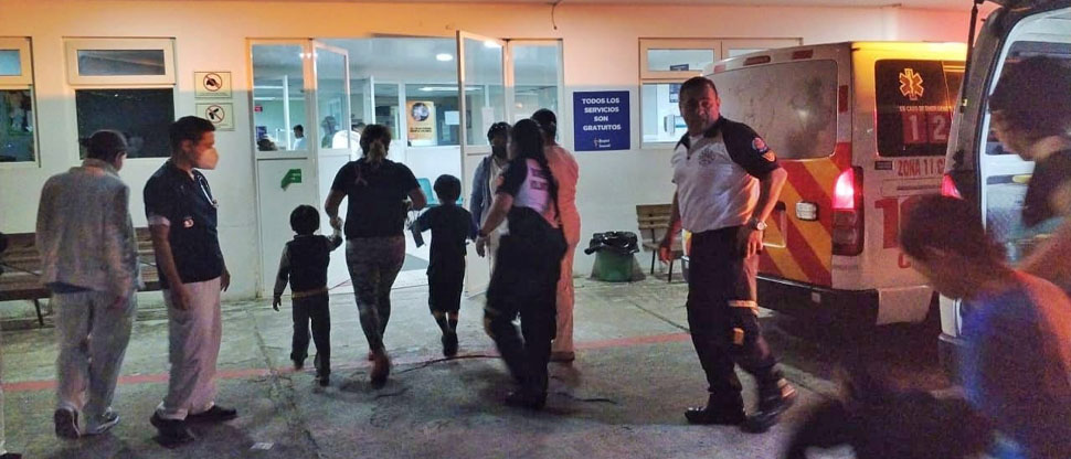 Cuatro niños sufren quemaduras tras explosión de pirotécnicos en Guatemala 