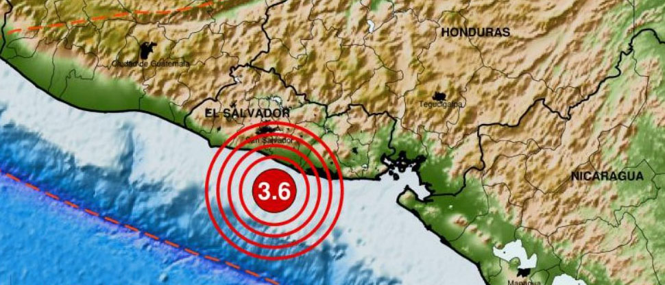 Sismo sacude la zona costera del país, la mañana de este 25 de diciembre