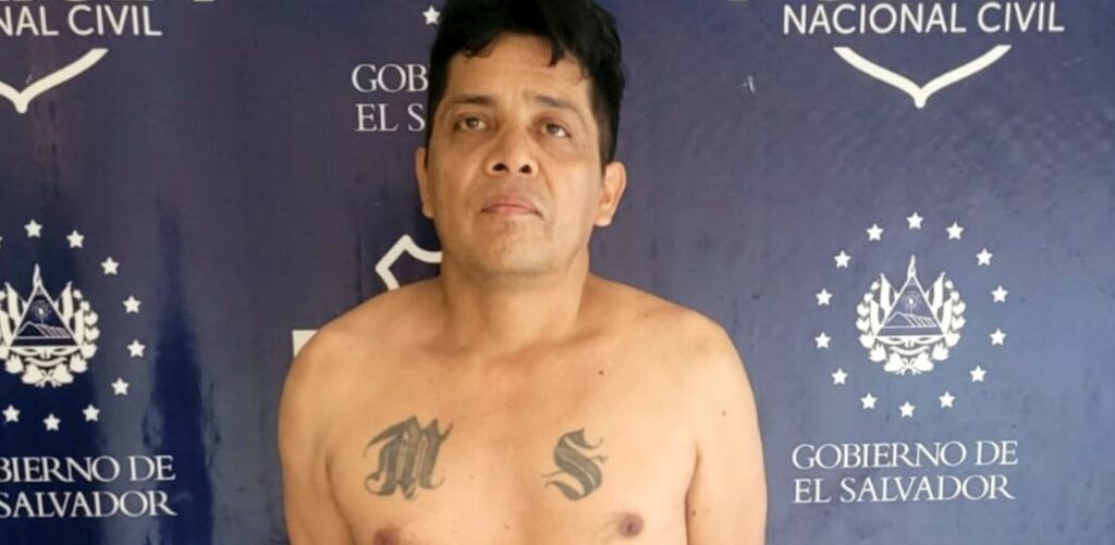 Capturan a peligroso MS que se escondía en San Miguel