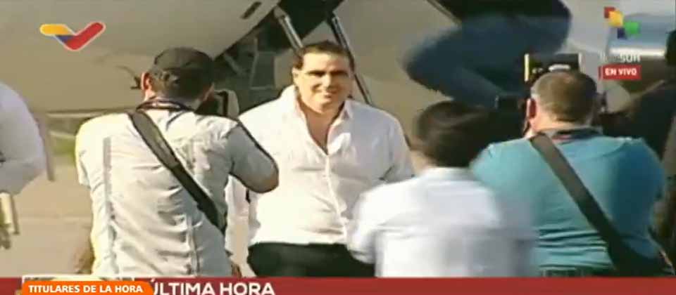 Alex Saab, testaferro de Maduro, regresa a Venezuela tras ser liberado en intercambio con EEUU