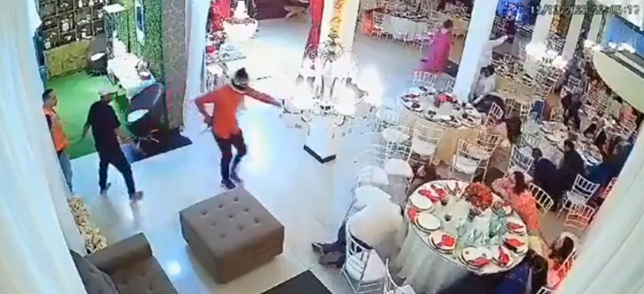 Ladrones irrumpen en boda y se llevan hasta la ropa de los invitados en Brasil