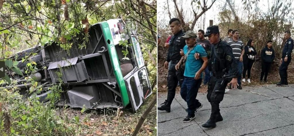 Esta es la lista de personas lesionadas que viajaban en el bus que cayó a un barranco en Chalatenango